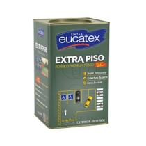 Tinta Extra Piso Acrílica Amarelo Demarcação - Lata 18 Litros - Eucatex Tinta Extra Piso Acrílica Amarelo Demarcação - Lata 18 Litros - Eucatex