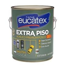 Tinta Extra Piso Fosco 18L Preto - Eucatex - 4100008.18 - Unitário