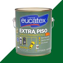 Tinta Extra Piso Garagem Calçada 3,6L Eucatex - Verde