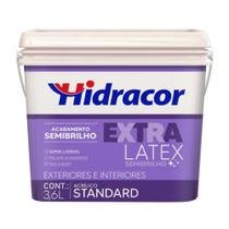 Tinta Extralatex Semibrilho cinza medio 3,6L Hidracor