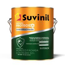 Tinta Fachada Protegida Emborrachada 3,2l Cor Verde Limâo