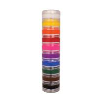 Tinta Facial Color Make Cremosa Com 10 Cores Potes De 4g