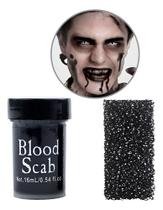 Tinta Facial Crosta Sangue Artificial Preto Halloween 16ml Tinta Facial Crosta Sangue Artificial Preto Halloween 16ml
