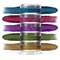 Tinta Facial Glitter Ligth Cremoso Maquiagem 5 Cores Colormake Tinta Facial Glitter Ligth Cremoso Maquiagem 5 Cores Colormake