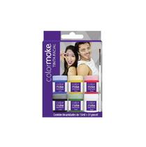 Tinta Facial Líquida 06 Cores Com Pincel Colormake - 90ml Tinta Facial Líquida 06 Cores Com Pincel Colormake - 90ml