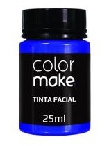 Tinta Facial Liquida Pote 25 Ml Azul