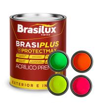 Tinta Fluorescente Acrilica Luminosa 900ml Interior/exterior Cor:Pink