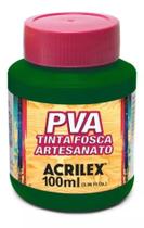 Tinta Fosca Acrilex 100ml PVA para Artesanato em Gesso e Cerâmica e Criação de Decoração Verde Musgo Tinta Fosca Acrilex 100ml PVA para Artesanato em Gesso e Cerâmica e Criação de Decoração Verde Musgo
