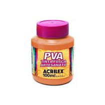 Tinta Fosca Artesanato PVA 100ml - Terracota R830 - 1 unidade - Acrilex - Rizzo