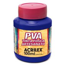 Tinta Fosca para Artesanato PVA 100ml Azul Turquesa Acrilex Tinta Fosca para Artesanato PVA 100ml Azul Turquesa Acrilex