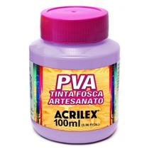 Tinta Fosca para Artesanato PVA 100ml Lilás Acrilex Tinta Fosca para Artesanato PVA 100ml Lilás Acrilex