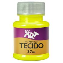 Tinta Fosca para Tecido 37ML Amarelo Limao DAC Tinta Fosca para Tecido 37ML Amarelo Limao DAC