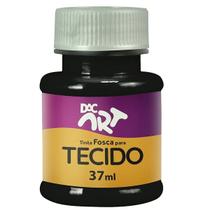Tinta Fosca para Tecido 37ML Preto DAC Tinta Fosca para Tecido 37ML Preto DAC