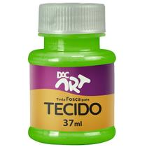 Tinta Fosca para Tecido 37ML Verde Folha DAC Tinta Fosca para Tecido 37ML Verde Folha DAC