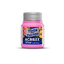 Tinta Fosca Para Tecido Acrilex 37ml 537 Rosa