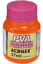 Tinta Fosca PVA LARANJA 517 - 37ml - Acrilex