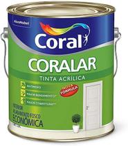 Tinta fosco coralar 3,6l branco coral