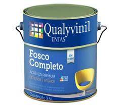 Tinta Galão Acrílica Fosco Completo Fosco 3,6l Qualyvinil