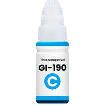 Tinta GI-190 Ciano compatível para impressora Canon G3100