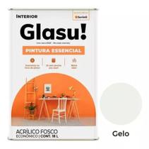 Tinta Glasu. Acrilico Eco Pintura E F Gelo 18Lt