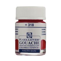 Tinta Gouache Extra Fine 318 Carmine 16ml Talens 08163182
