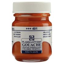 Tinta Gouache Extra Fine 401 Light Brown 50ml Talens 08244012