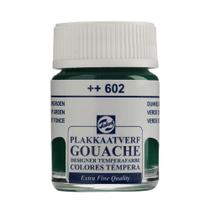 Tinta Gouache Extra Fine 602 Deep Green 16ml Talens 08166022