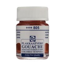 Tinta Gouache Extra Fine 805 Cobre 16ml Talens 08168052