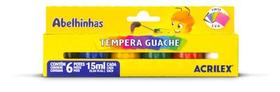 Tinta Guache 015Ml 06 Cores Auto Servico Tinta Guache 015Ml 06 Cores Auto Servico