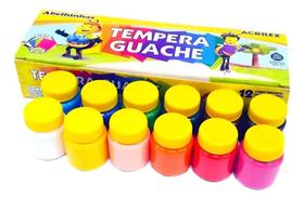 Tinta Guache 12 Cores 15Ml Acrilex
