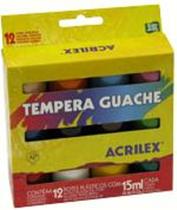 Tinta Guache 12 Cores 2012 Acrilex - 1