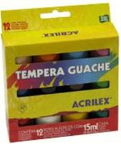 Tinta Guache 12 Cores 2012 Acrilex - 1 Tinta Guache 12 Cores 2012 Acrilex - 1