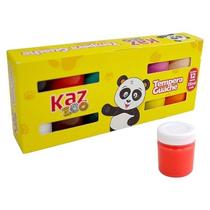 Tinta guache 12 cores kz196 - kaz .n. Tinta guache 12 cores kz196 - kaz .n.