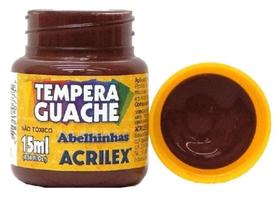 Tinta Guache 15ml Marrom Acrilex