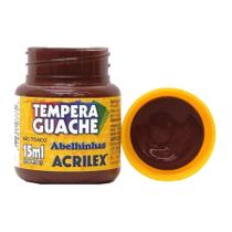 TINTA GUACHE 15ML Marrom