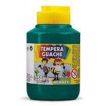Tinta Guache 250 ml - Acrilex - VERDE BANDEIRA