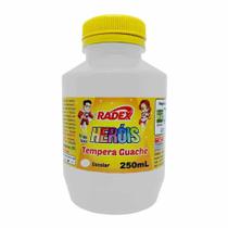 Tinta Guache 250 ml College Branco / Un / Radex / UN / RADEX