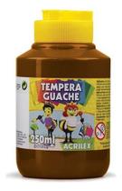 Tinta Guache 250 ml Marrom Acrilex