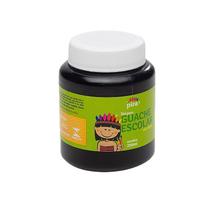 Tinta guache 250 ml preto Piratininga