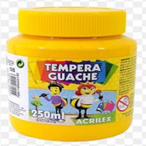 Tinta guache 250ml amarelo ouro 505 acrilex