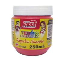 Tinta Guache 250ml Asuper Radex Vermelho