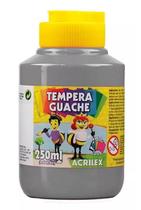 Tinta Guache 250ml Cinza Acrilex