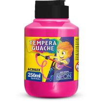 Tinta Guache 250ML Maravilha Neon PCT.C/06 Tinta Guache 250ML Maravilha Neon PCT.C/06