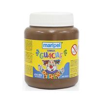 Tinta Guache 250ml Marrom Maripel