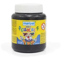 Tinta Guache 250ML Preto Caixa com 6