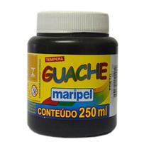 Tinta Guache 250ml Preto Maripel Tinta Guache 250ml Preto Maripel