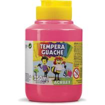 Tinta Guache 250ML Rosa Pacote com 03