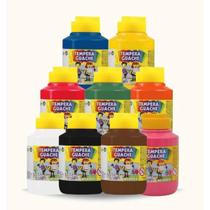 Tinta Guache 250ml Tempera Guache Acrilex Diversas Cores