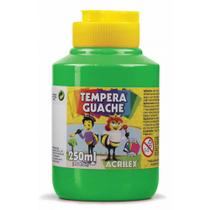 Tinta guache 250ml verde folha Acrilex
