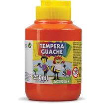 Tinta Guache 250ML Vermelho Fogo PCT com 03 Tinta Guache 250ML Vermelho Fogo PCT com 03